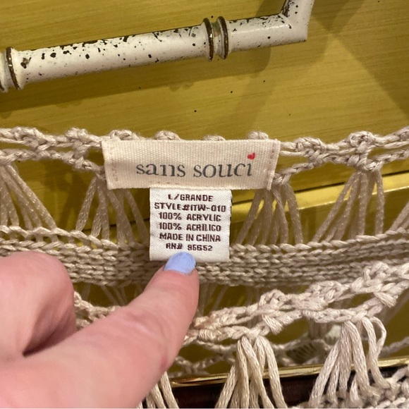 Sans Souci Crotchet pattern sweater - Picture 2 of 4